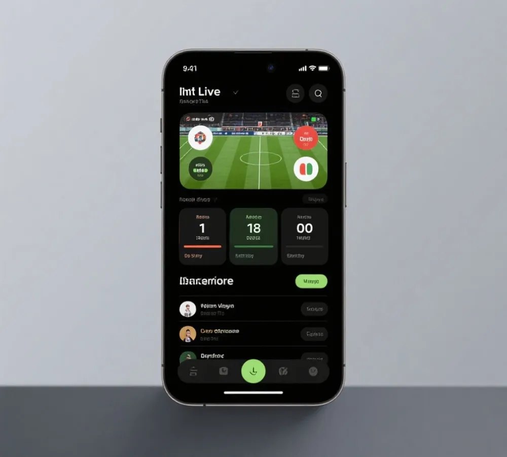 世界盃觀賽平台介面示意